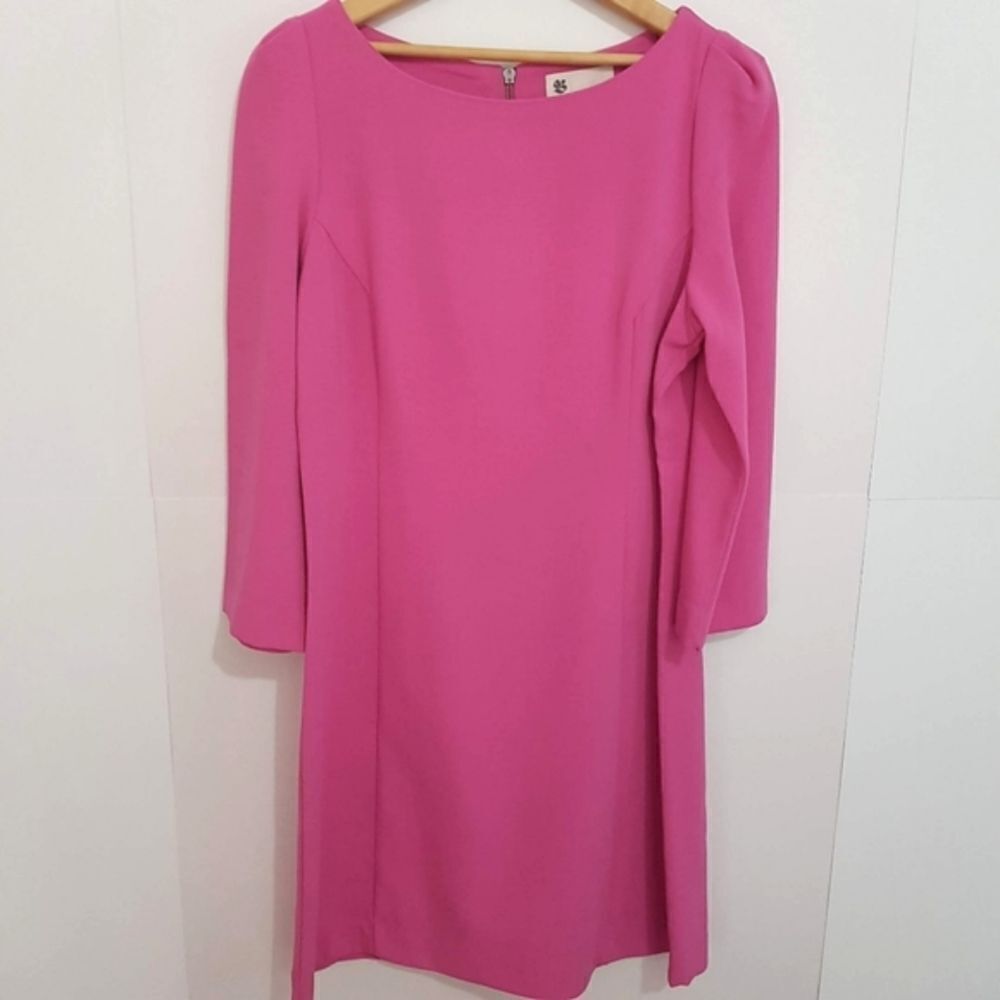 The Bay Classic Pink Dress Size Small 3/4 Sleeve * Excellent Like NEW